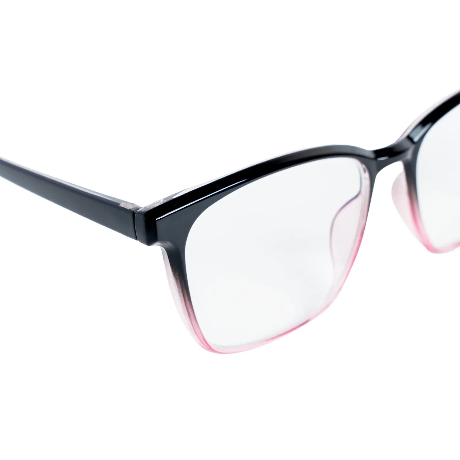 Chokore Anti-Blue Gradient Clear Glasses (Pink)