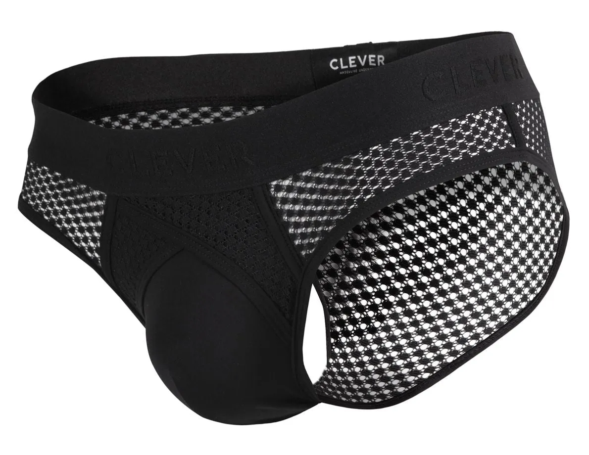 Clever 1532 Swirl Briefs Color Black