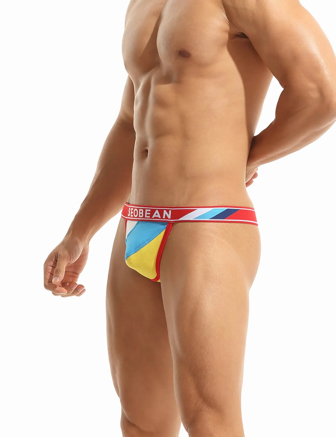 Color Block Thong 10111