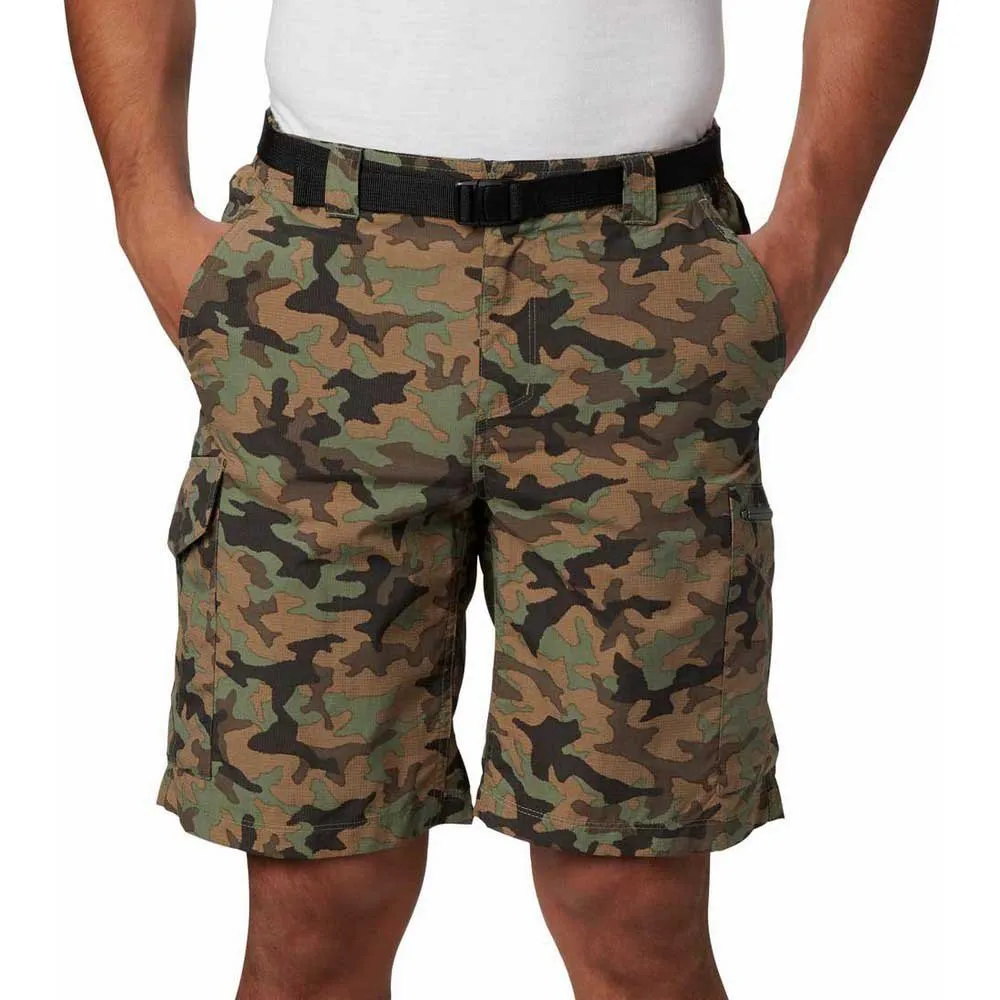 Columbia Mens Silver Ridge Printed Cargo Shorts