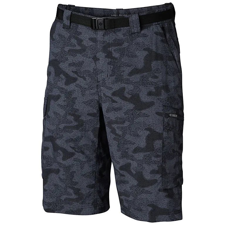 Columbia Mens Silver Ridge Printed Cargo Shorts