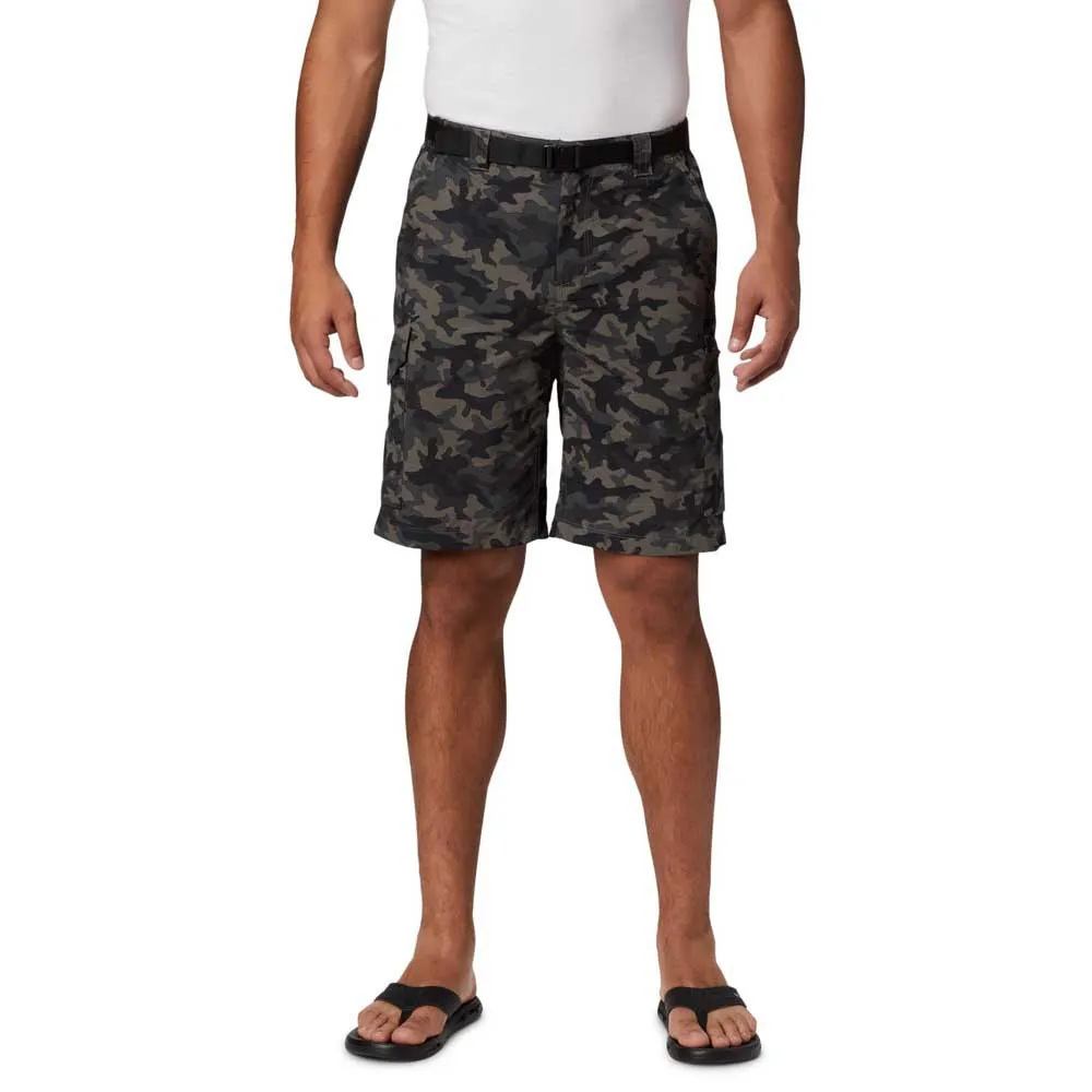 Columbia Mens Silver Ridge Printed Cargo Shorts