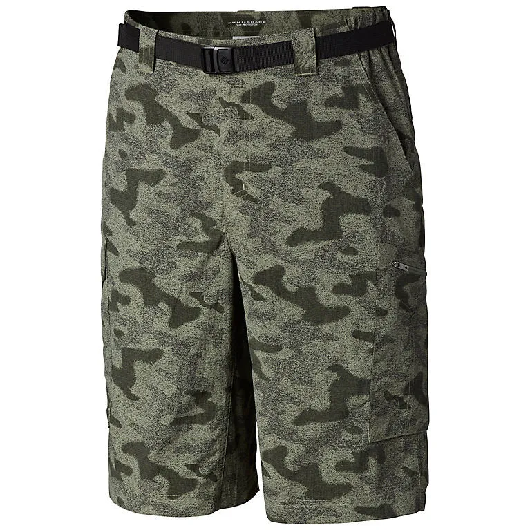 Columbia Mens Silver Ridge Printed Cargo Shorts