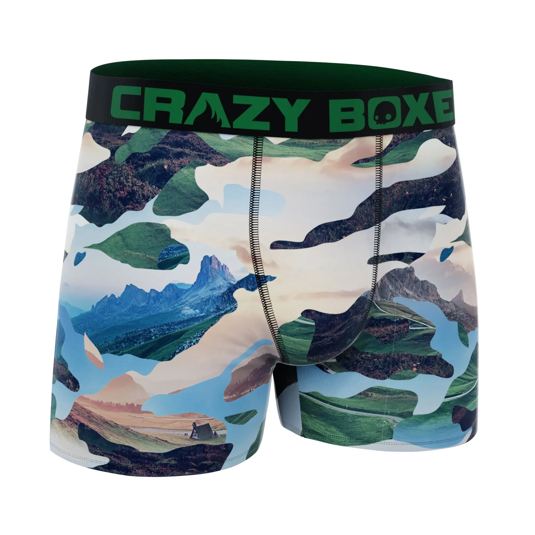 CRAZYBOXER Camouflage Men's Boxer Briefs