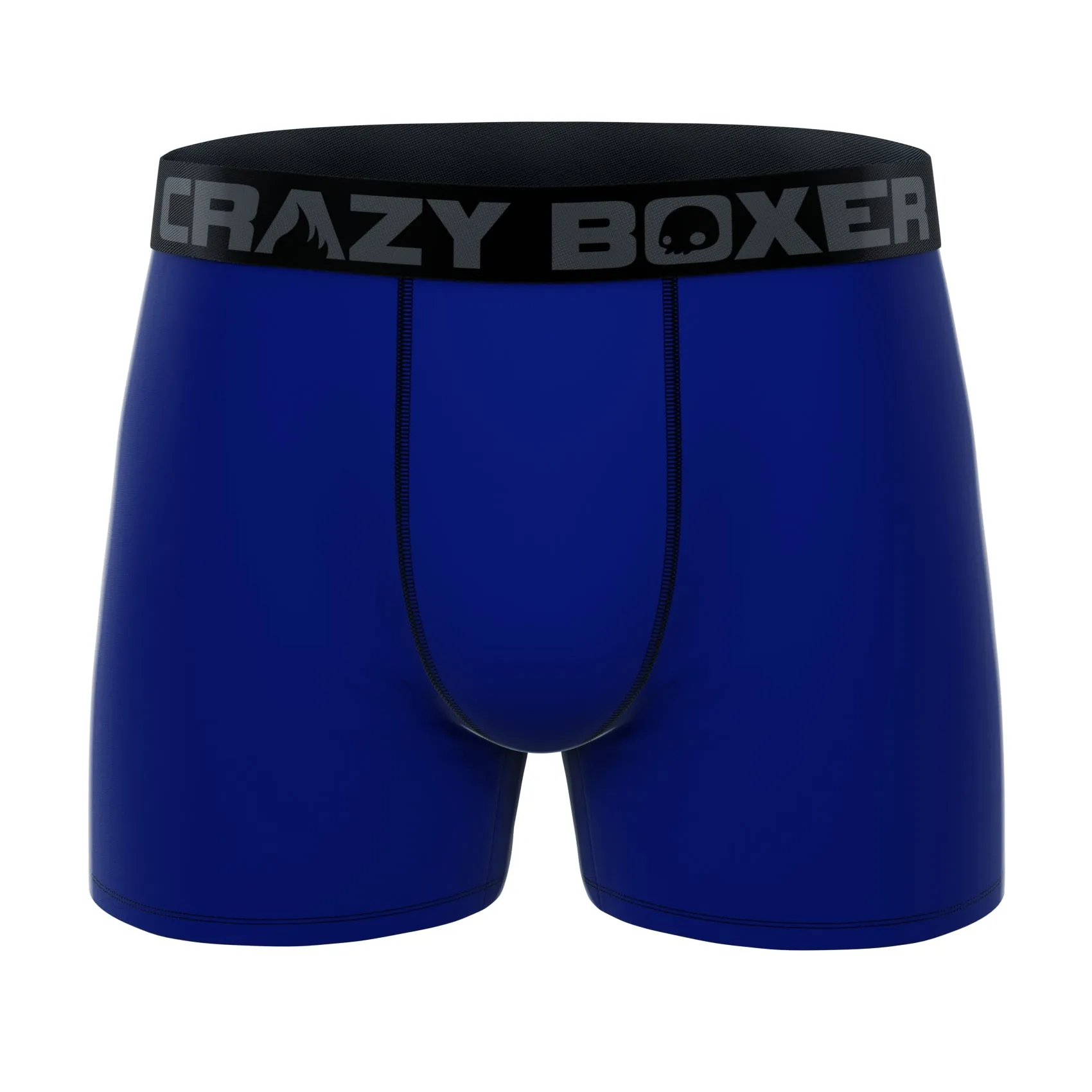 CRAZYBOXER Classic Dark Blue Men's Boxer Briefs