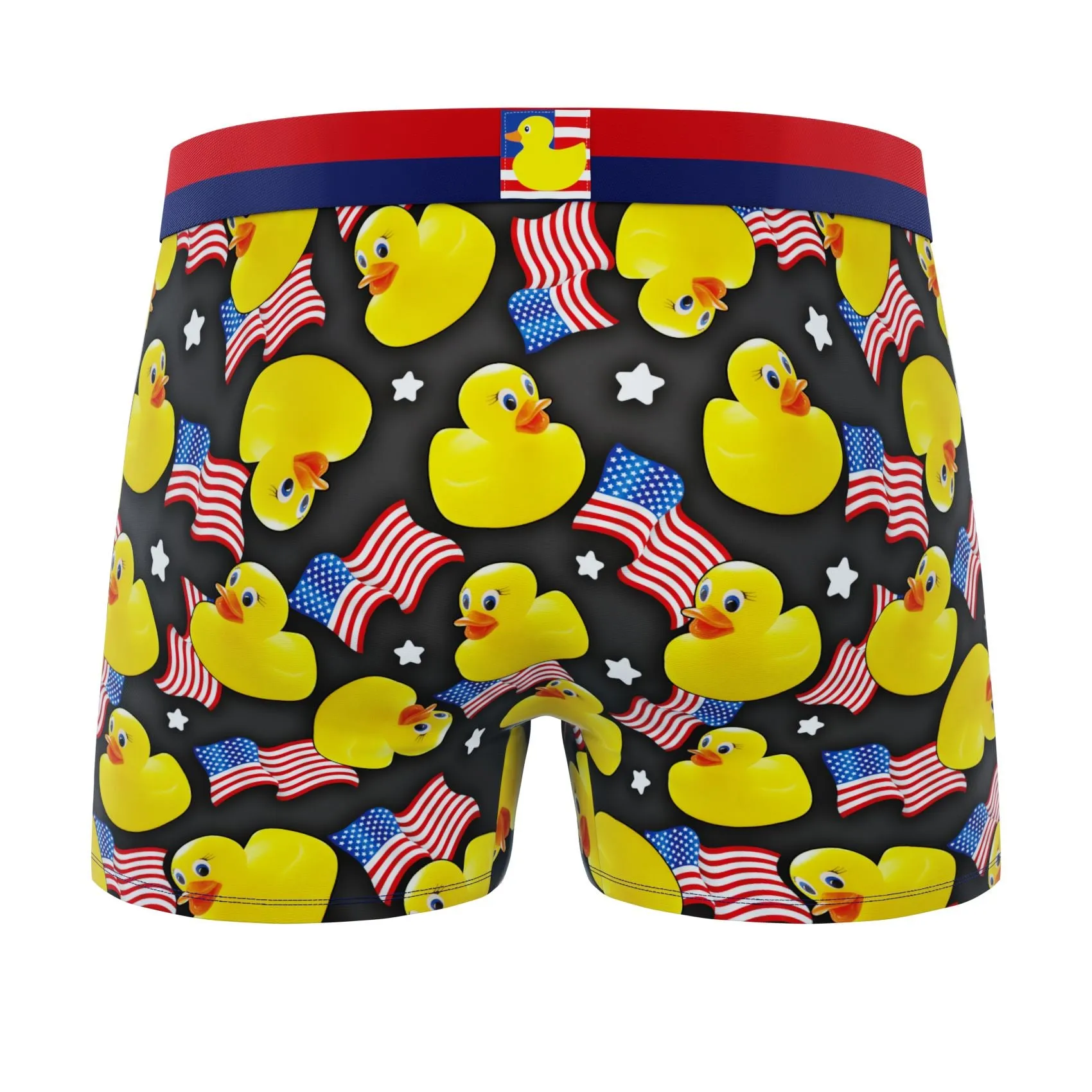 CRAZYBOXER Men's Ducky Flamingo Boxer Briefs (3 pack)