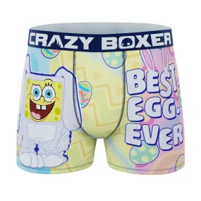 CRAZYBOXER Men's Spongebob Easter Breathable Soft Boxer Briefs