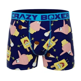 CRAZYBOXER Men's Spongebob Ice cream Boxer Briefs