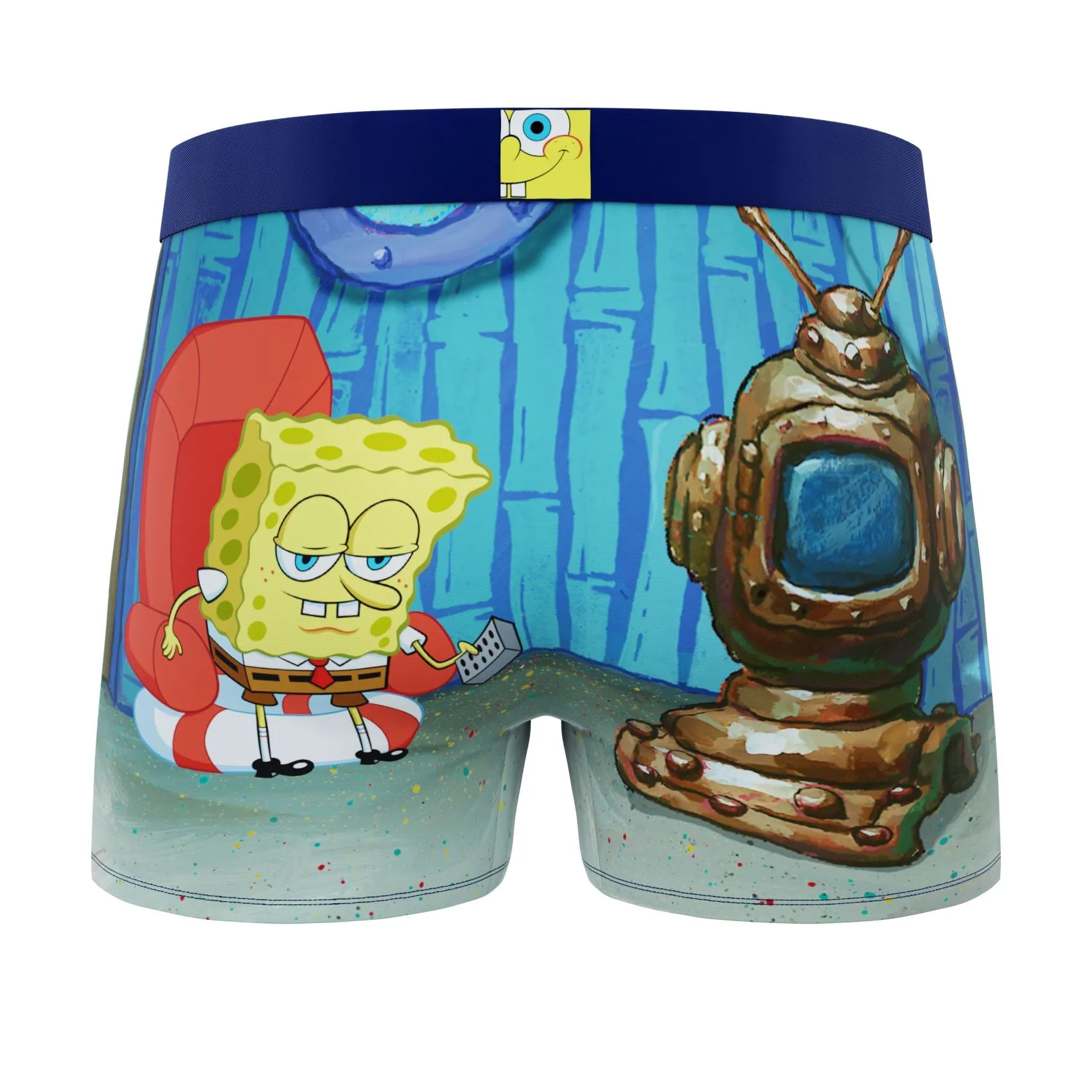 CRAZYBOXER Men's Spongebob Imma head out Boxer Briefs