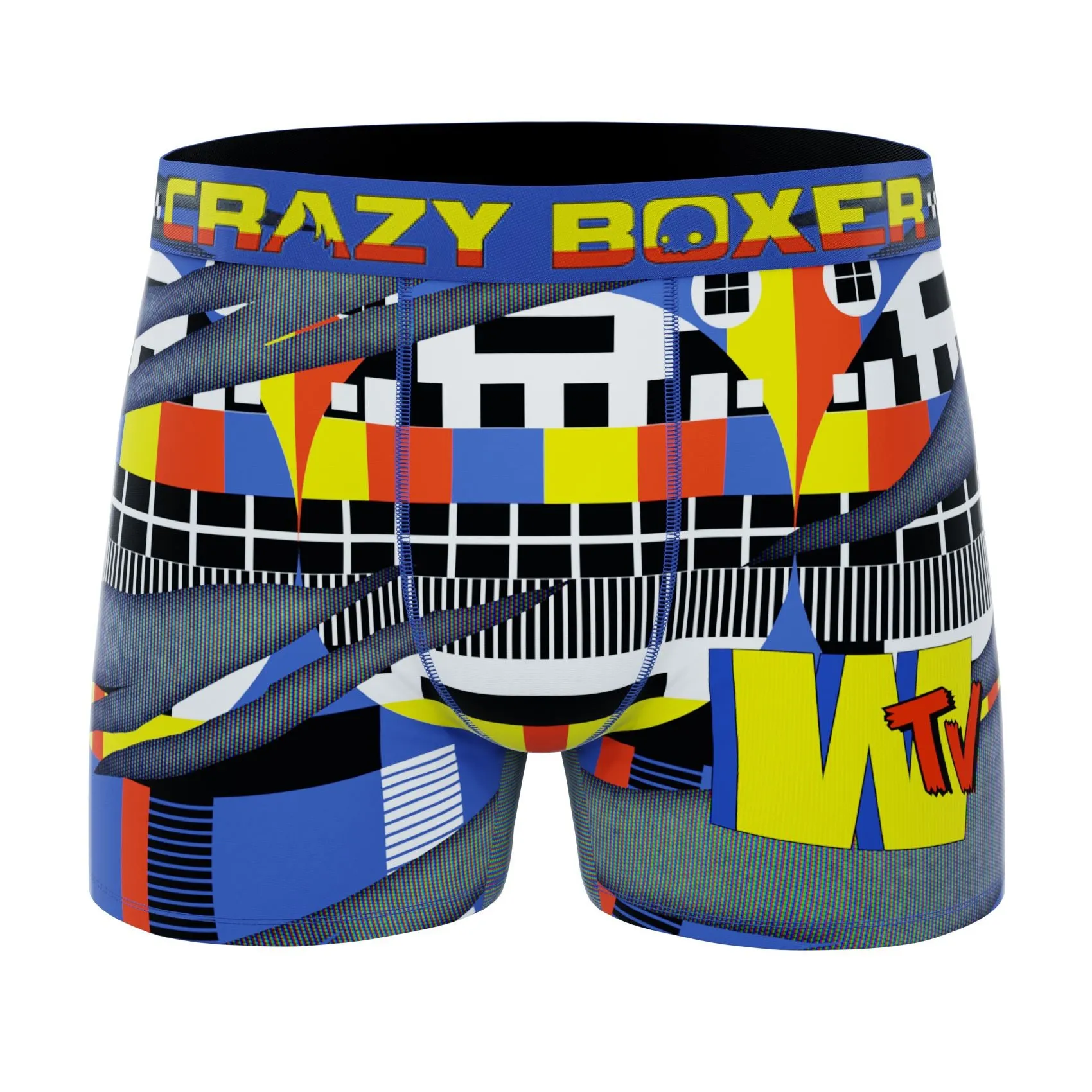 CRAZYBOXER Mire Cash Blue Men's Boxer Briefs (3 pack)