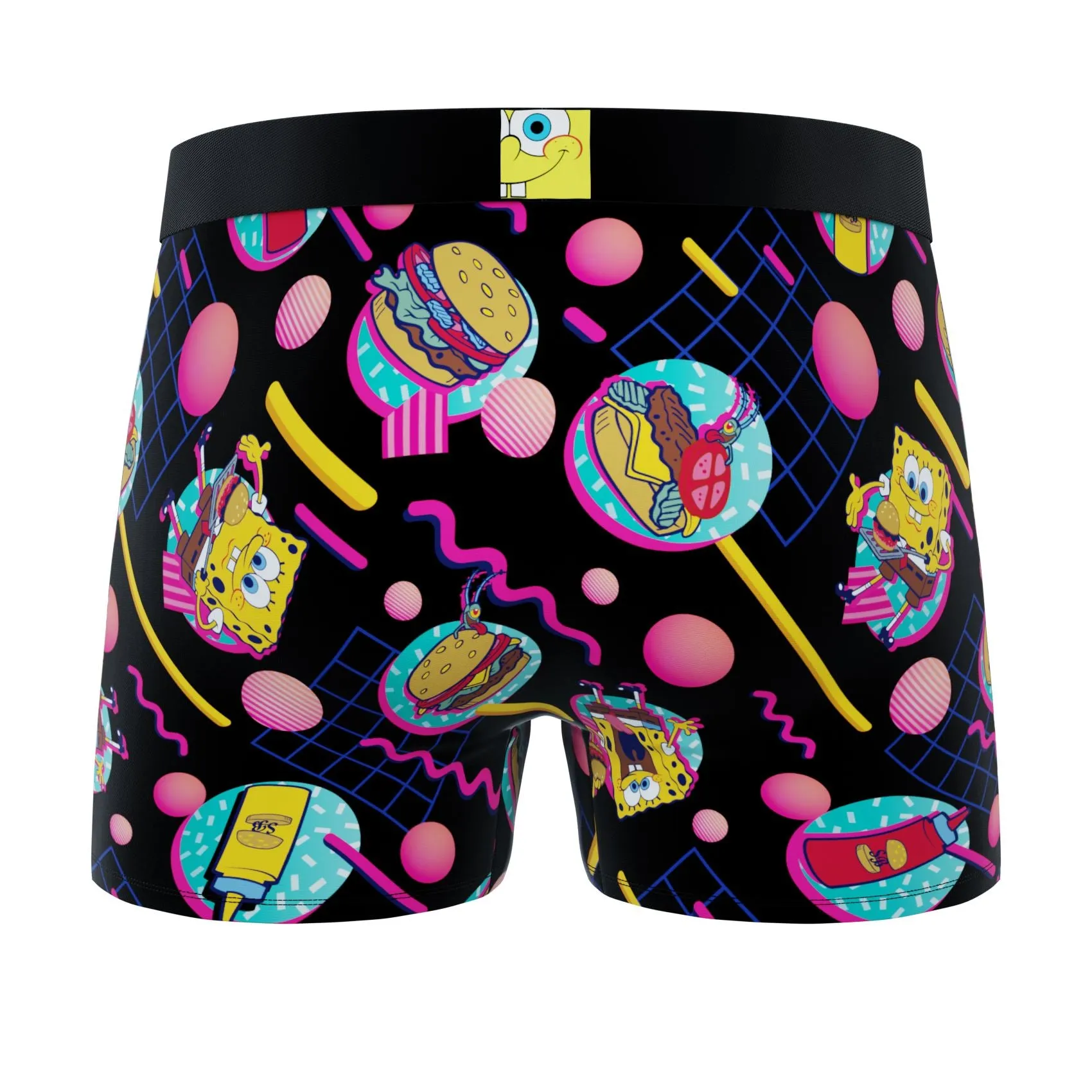 CRAZYBOXER Spongebob Epon Men's Boxer Briefs