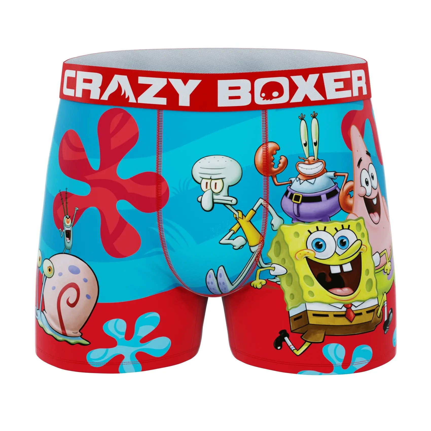 CRAZYBOXER Spongebob Friends Men's Boxer Briefs