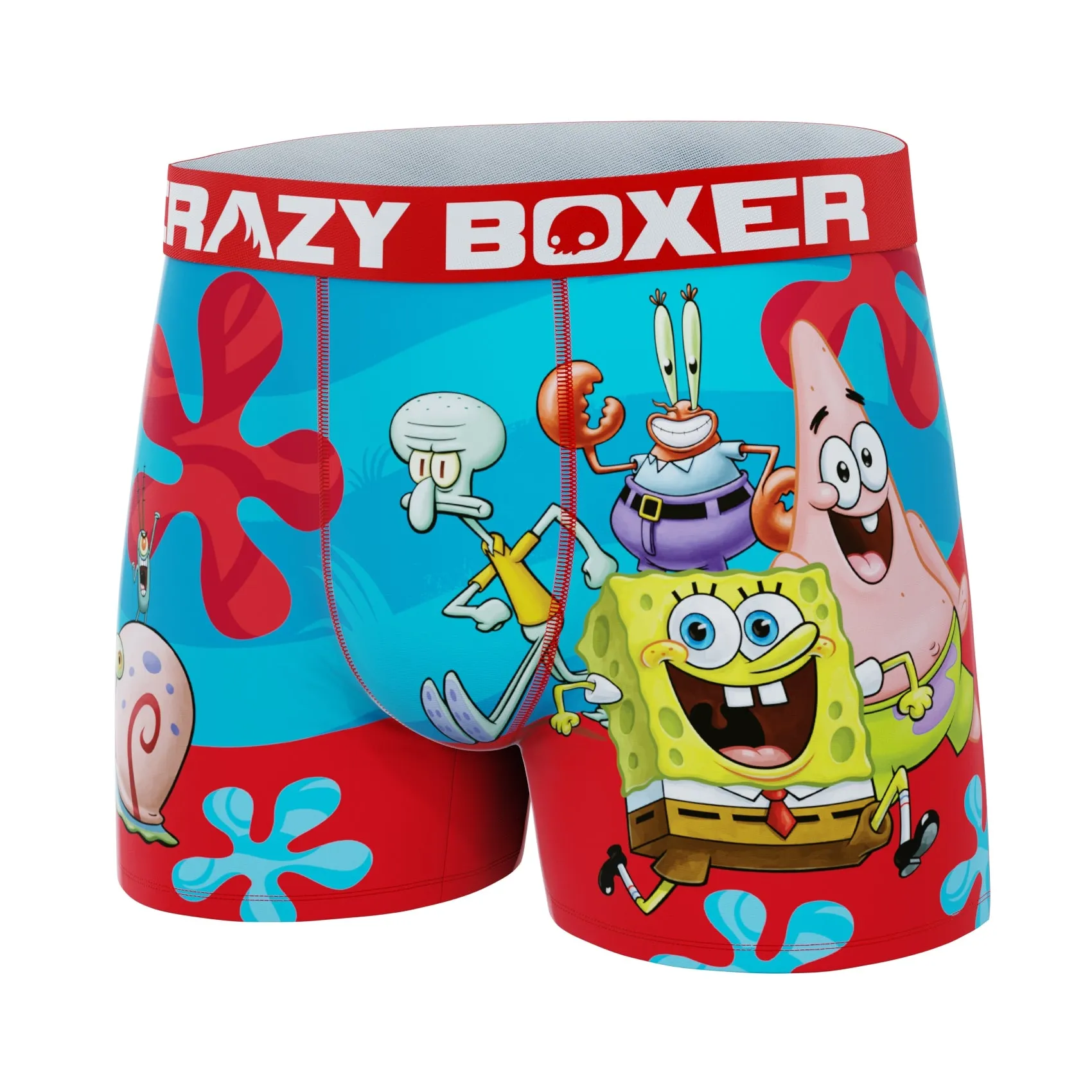 CRAZYBOXER Spongebob Friends Men's Boxer Briefs