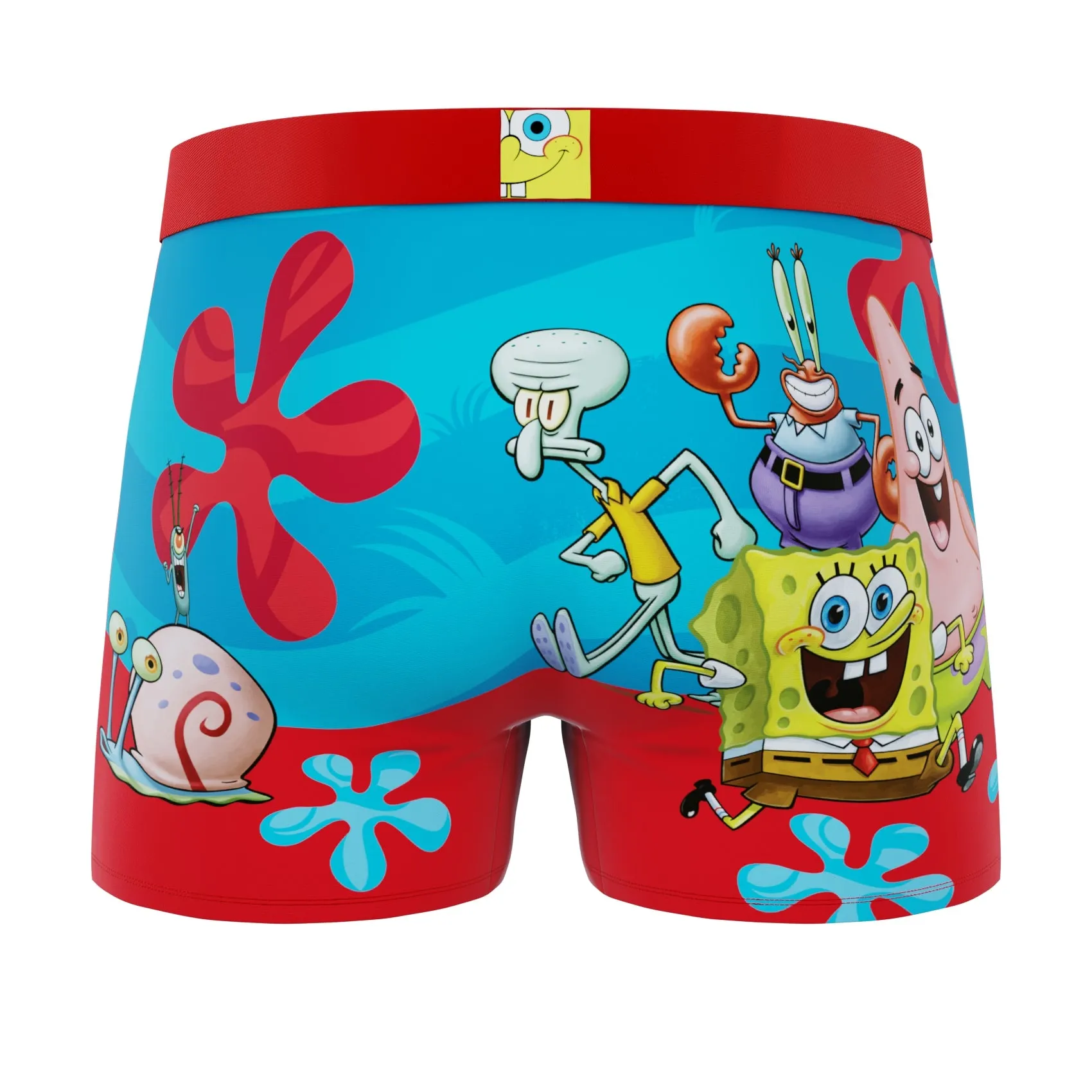 CRAZYBOXER Spongebob Friends Men's Boxer Briefs