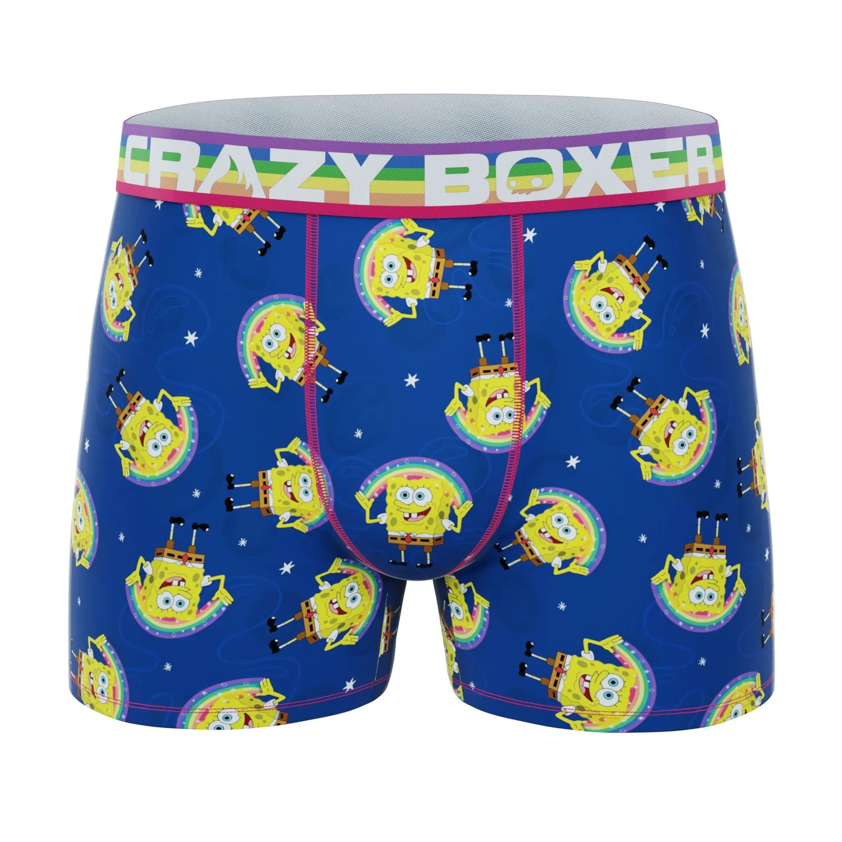 CRAZYBOXER Spongebob Fun Men's Boxer Briefs (3 pack)