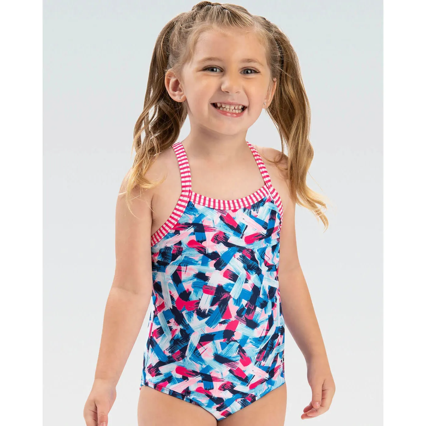 Dolfin Pretty Mess One Piece Toddler Swimsuit