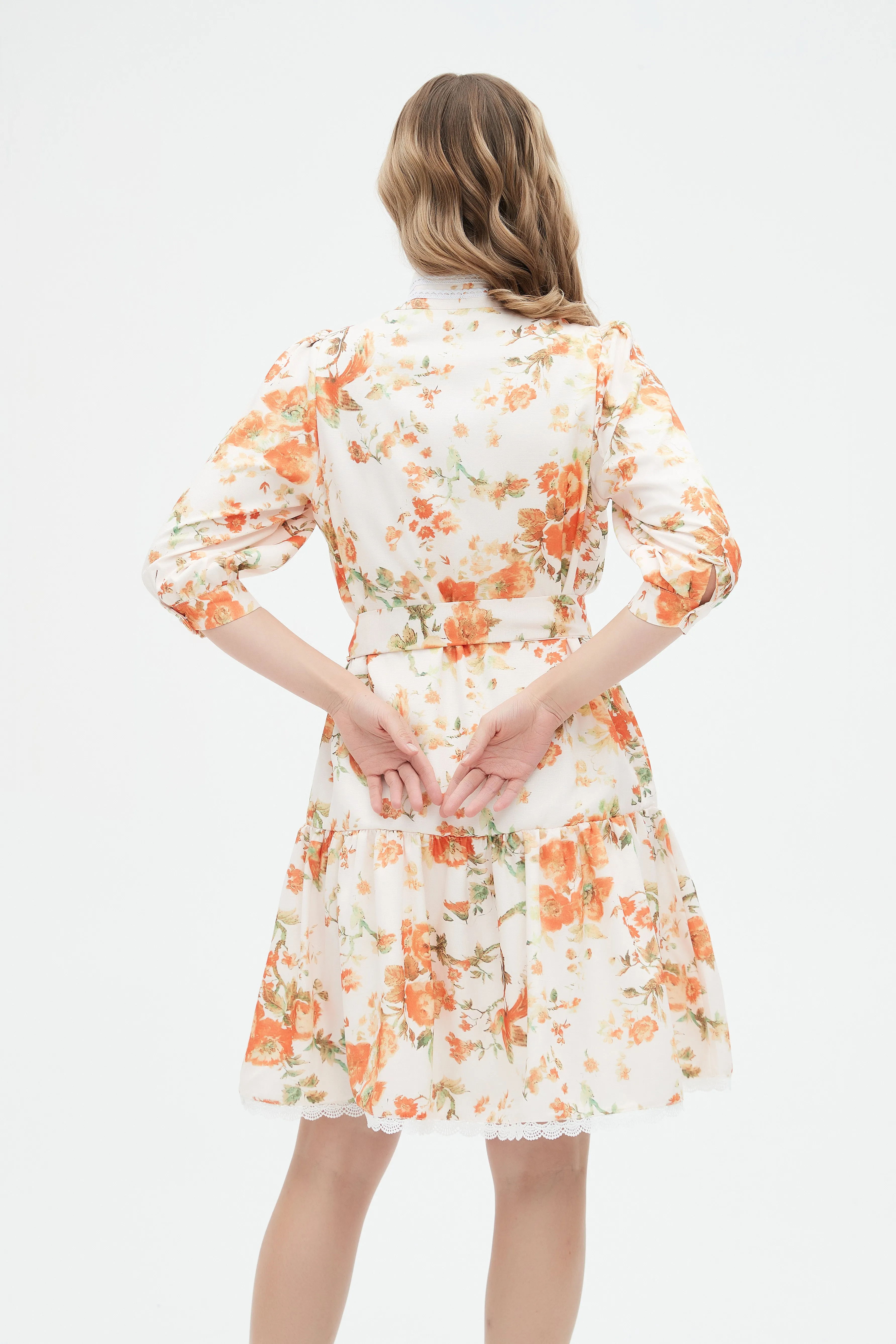 FIORIE FLORAL SHIFT DRESS byMM