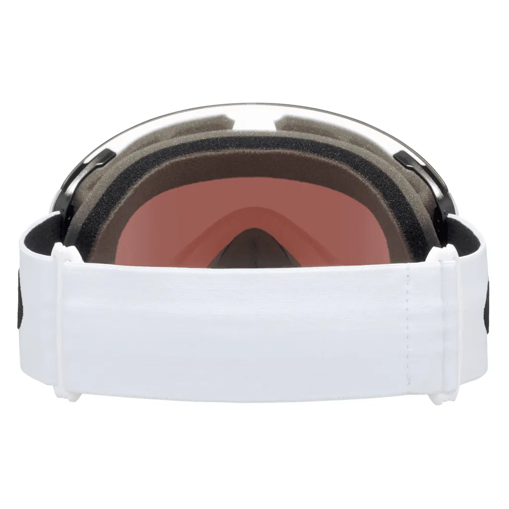 Flight deck L goggle - Matte white / Prizm™ rose gold