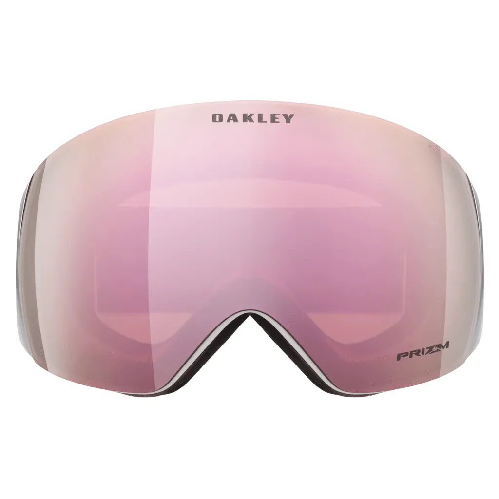 Flight deck L goggle - Matte white / Prizm™ rose gold