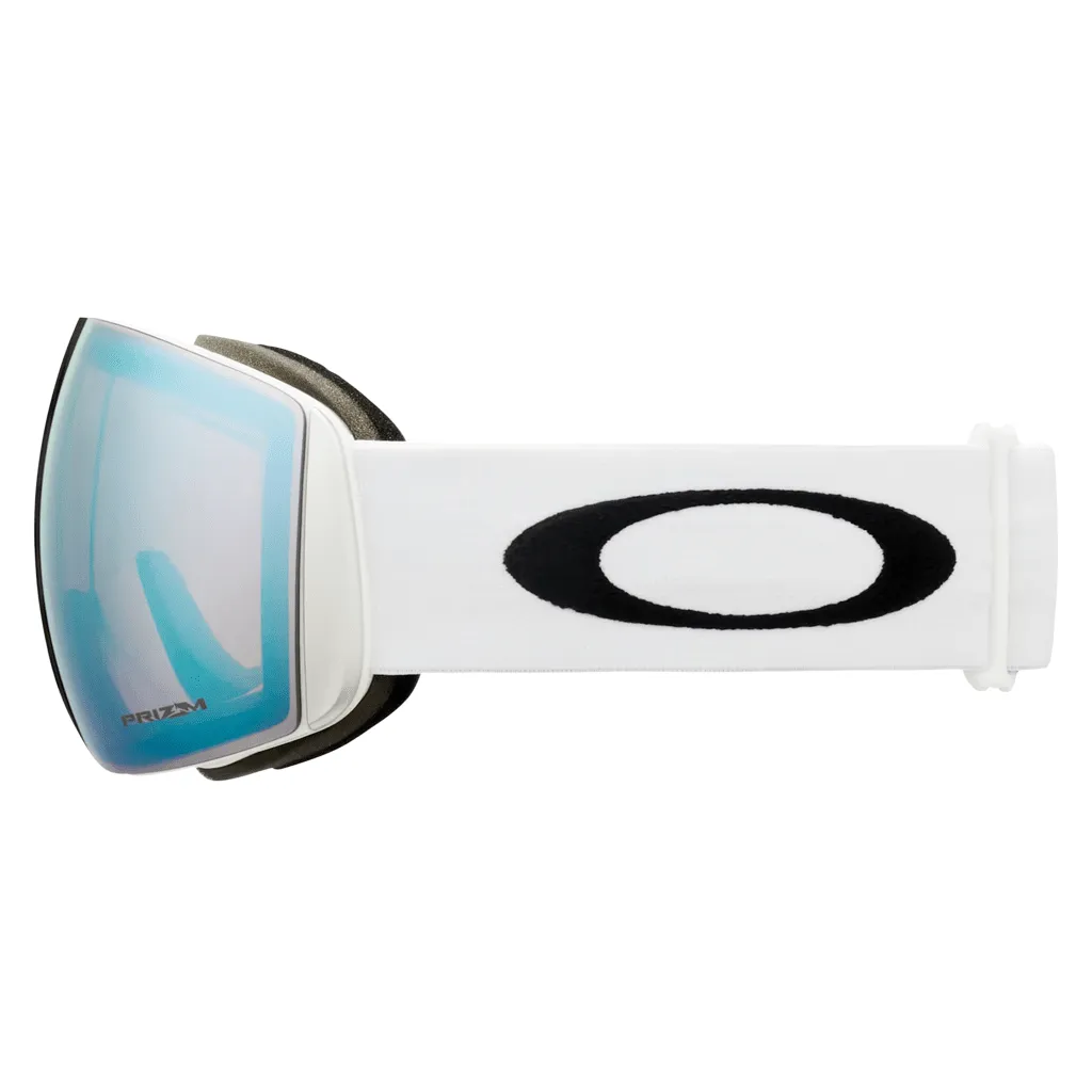 Flight deck L goggle - Matte white / Prizm™ sapphire