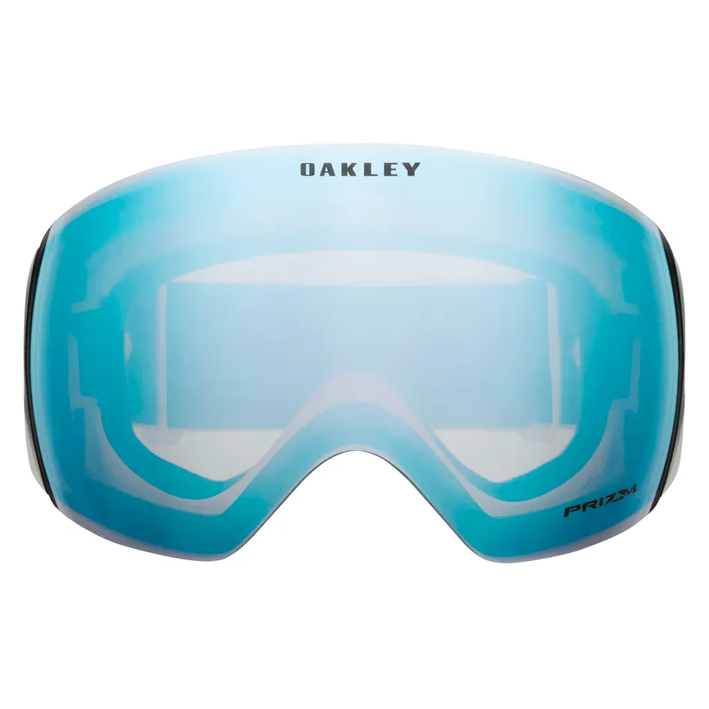 Flight deck L goggle - Matte white / Prizm™ sapphire