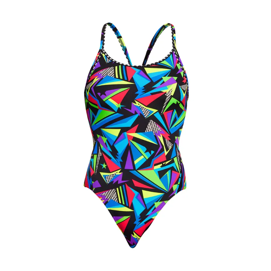 Funkita Womens Diamond Back One Piece FS11L - Beat It