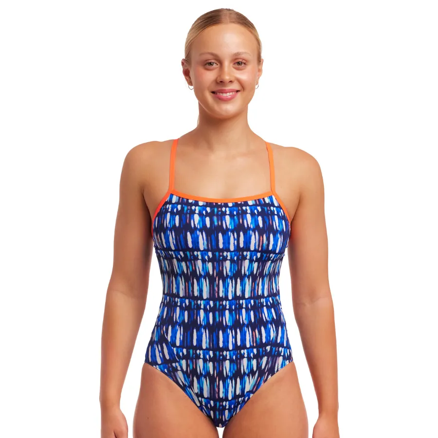 Funkita Womens Single Strap One Piece FS15L - Perfect Teeth