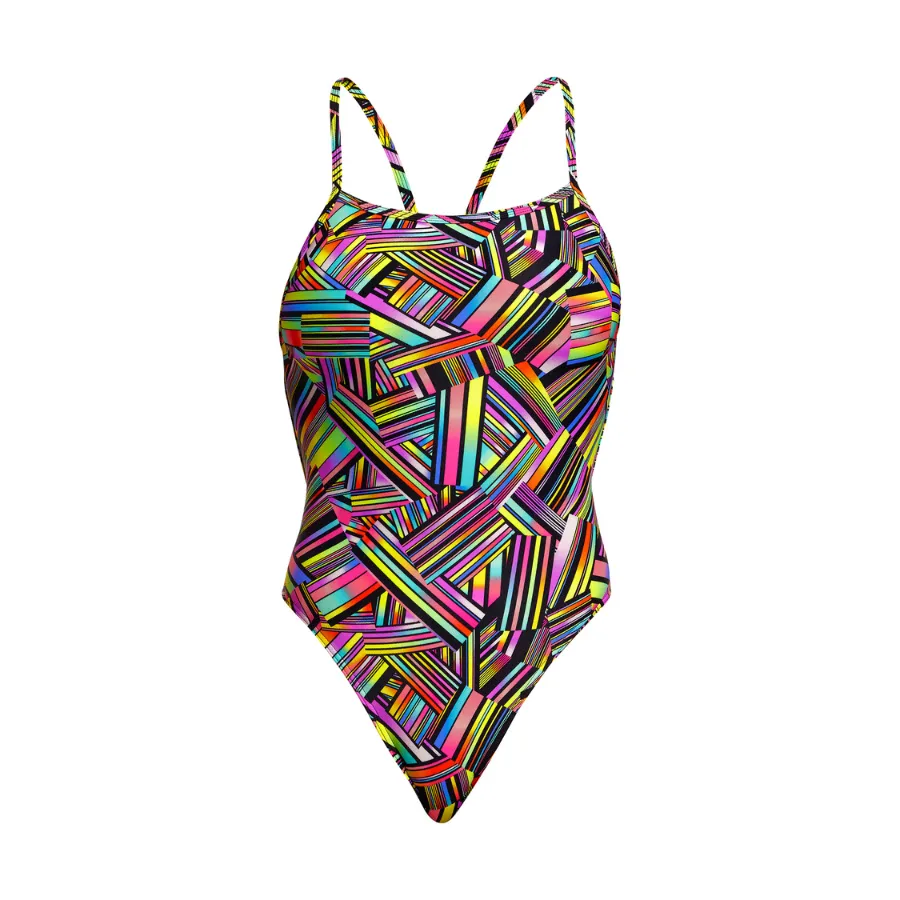 Funkita Womens Single Strength One Piece FKS044L - Strip Straps