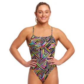 Funkita Womens Single Strength One Piece FKS044L - Strip Straps