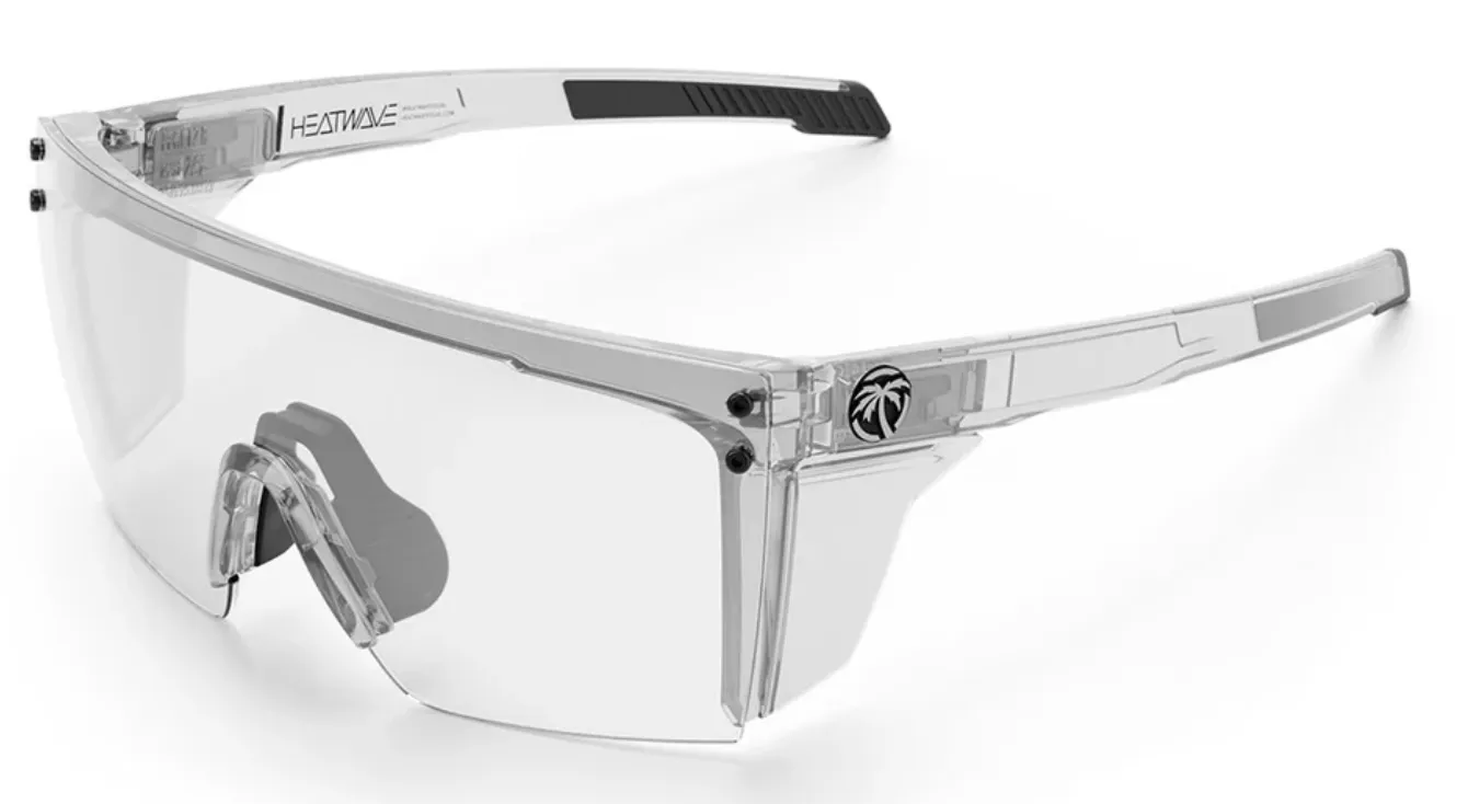 Heatwave Performance Lazer Face Sunglasses: Anti-Fog Clear Lens Z87 