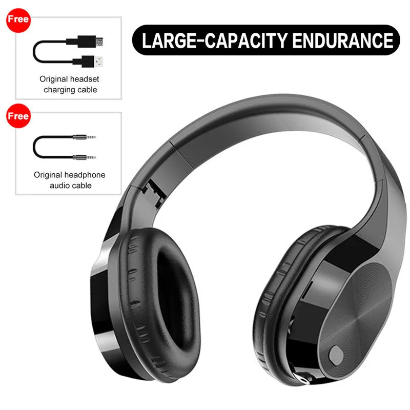 Hifi Stereo Wireless Headset Noise Reduction Headphone