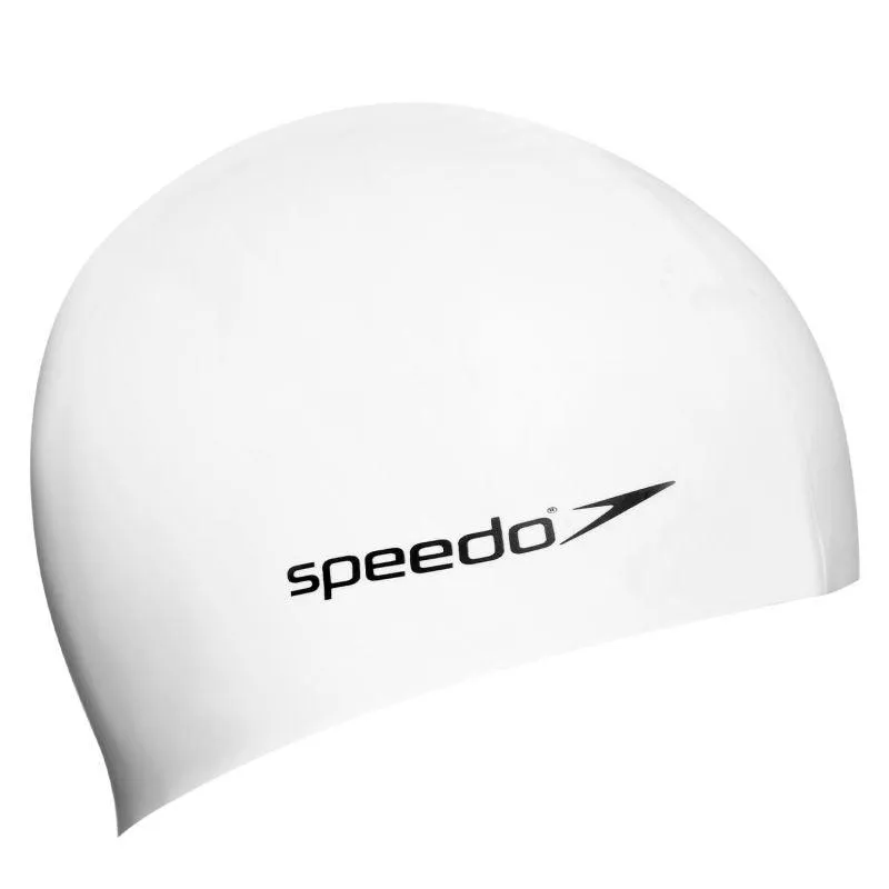 Junior Plain Flat Silicone Swim Cap