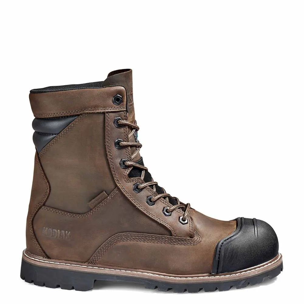 Kodiak McKinney M.U.T Men's 8" Waterproof Composite Toe Work Boot KD0A4TEPDBX - Brown