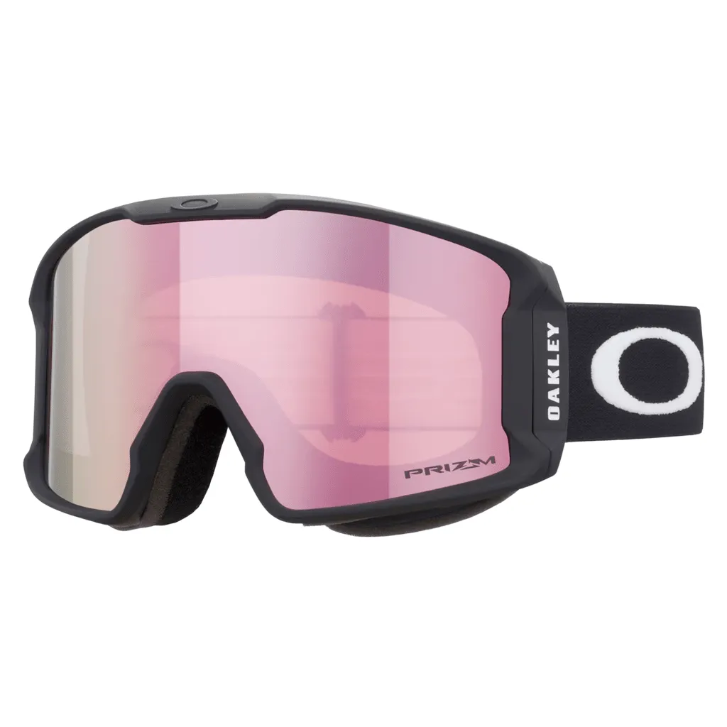 Line miner M goggle - Matte black / Prizm™ rose gold   Prizm™ clear