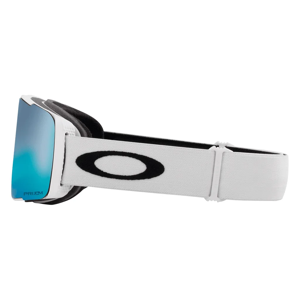 Line miner Pro L goggle - Matte white / Prizm™ sapphire   Prizm™ iced