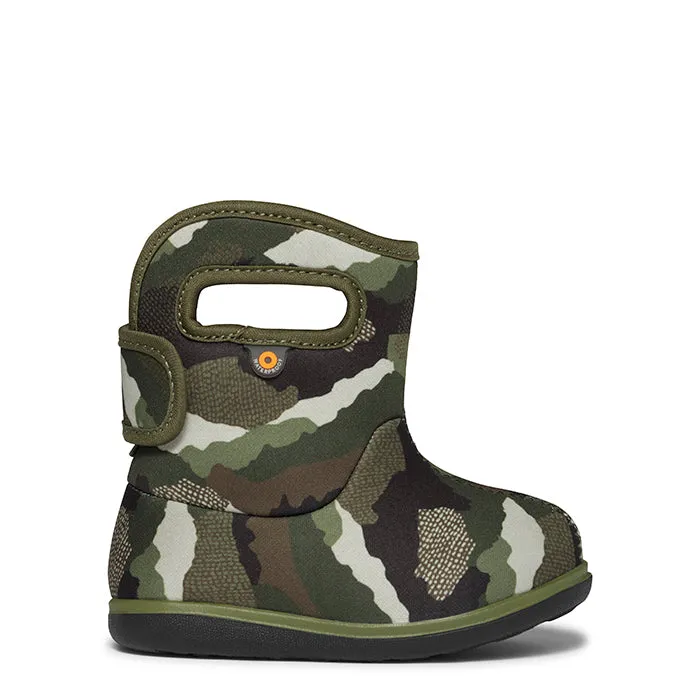 Little Boy Bogs Baby Bogs II Camo Landscapes in Green Multi