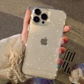 Luxury Glitter Transparent Clear iPhone Case