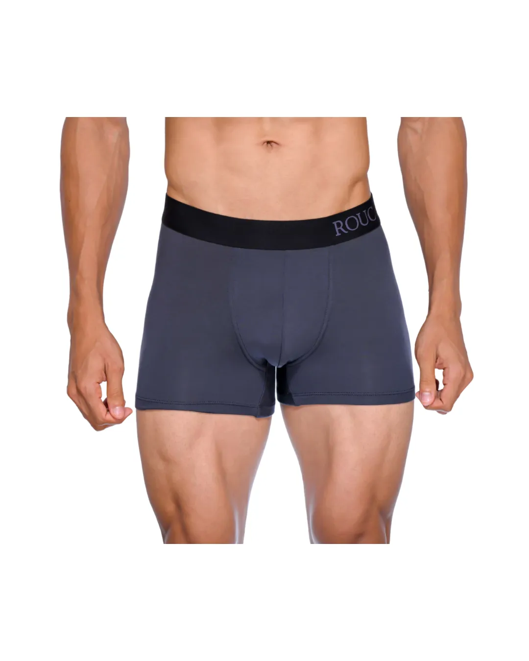 Men Underwear - TRUNKS - 2 Pack (Blue & Grey)