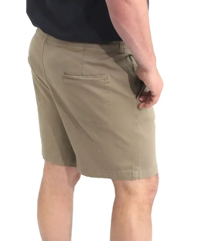 Mens Elasticated Shorts