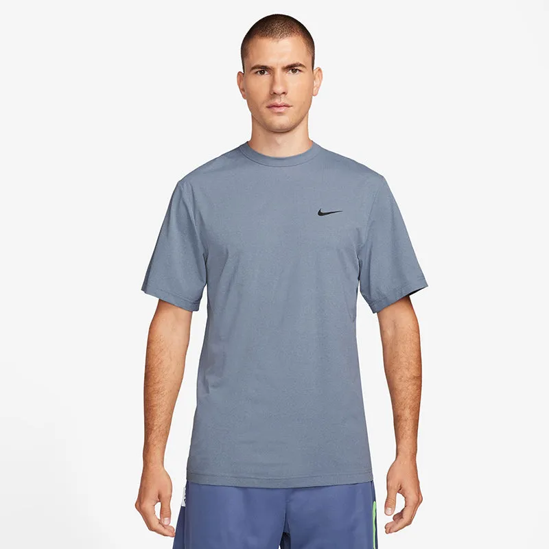 Nike Men's Dri-Fit UV Hyverse Short-Sleeve Fitness Top