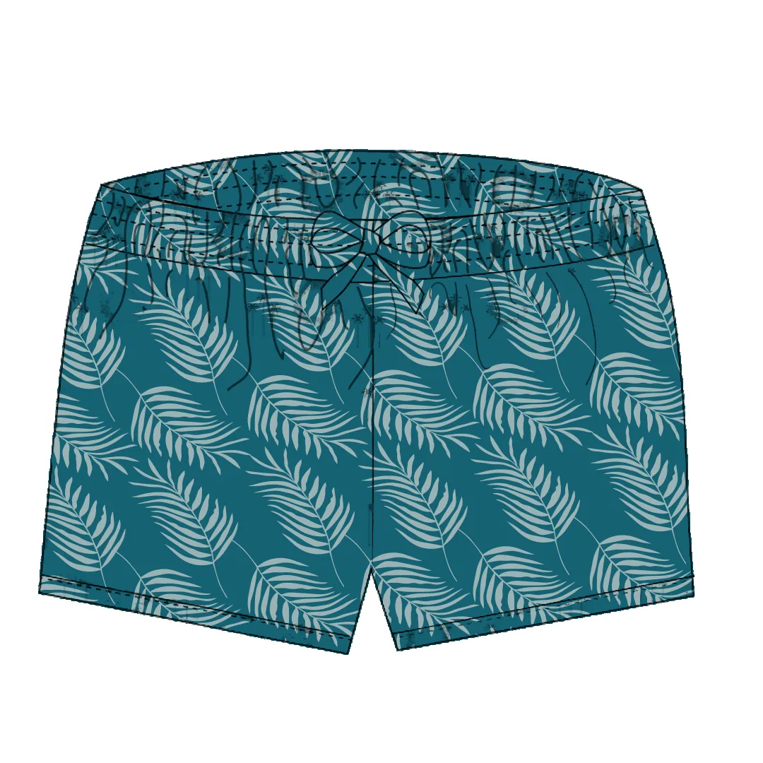 Palms in Paradise Boy Swim Trunks