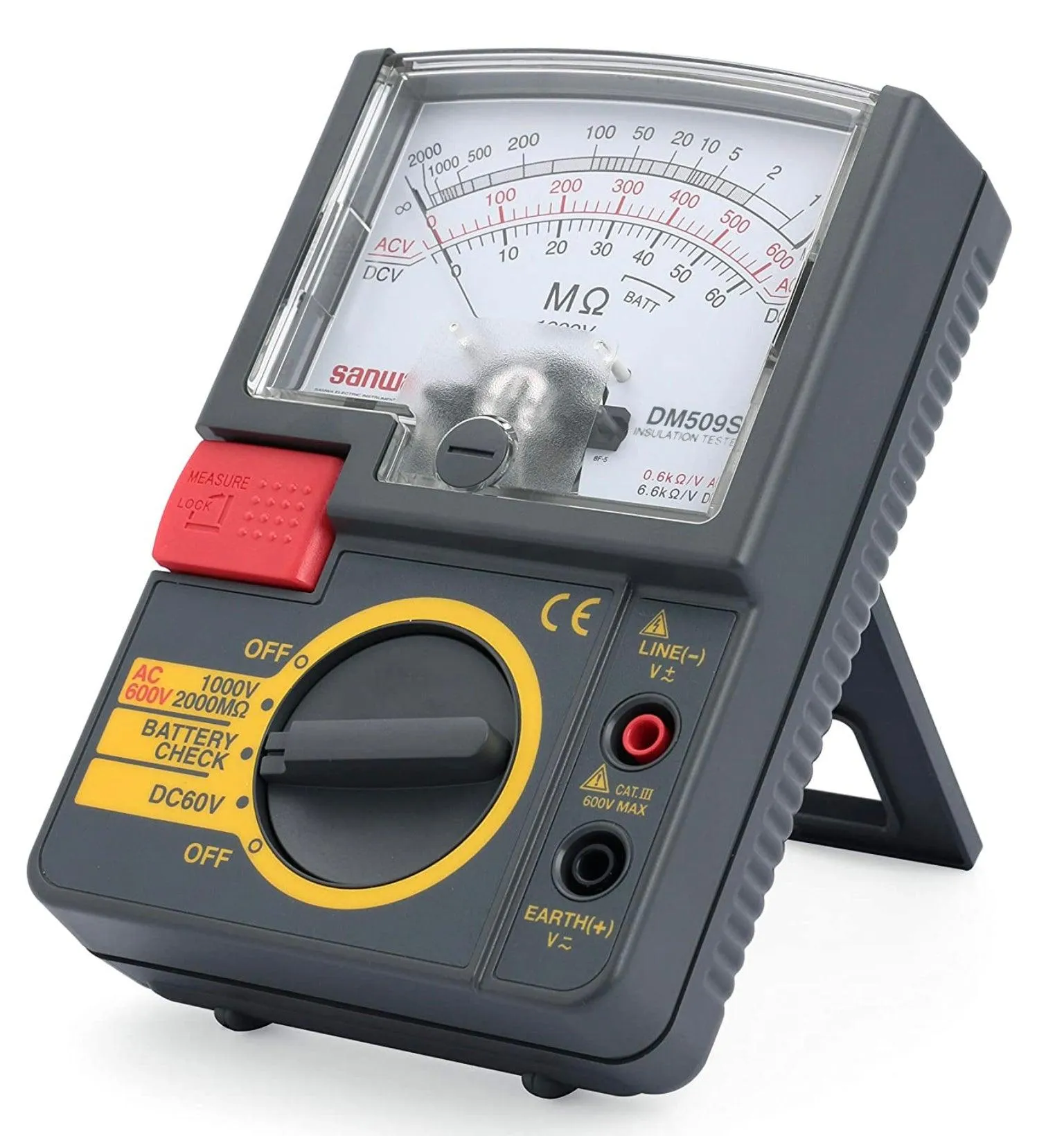 PDM509S | Analog Insulation Tester 500V / 100MΩ Single Range