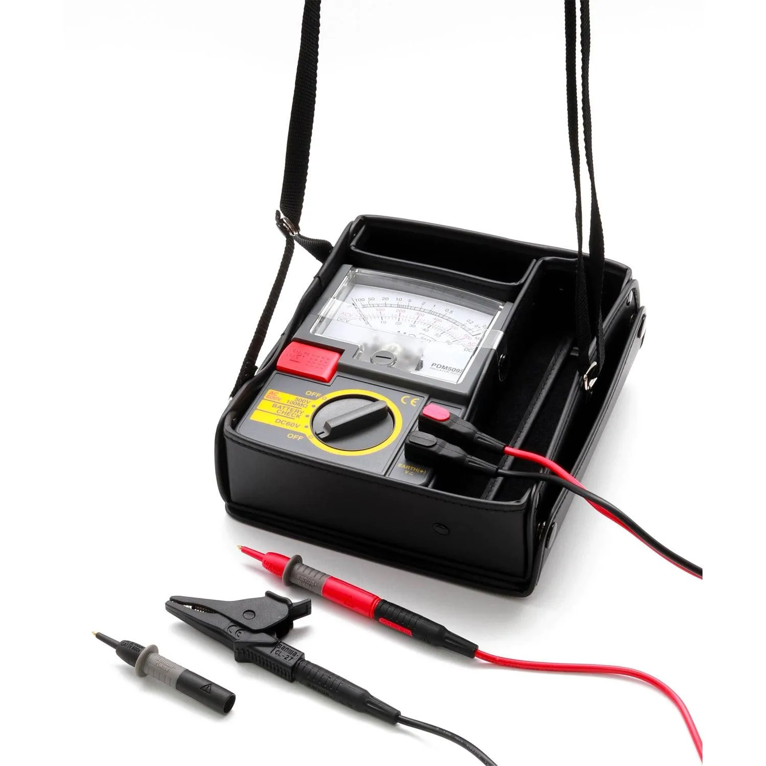 PDM509S | Analog Insulation Tester 500V / 100MΩ Single Range