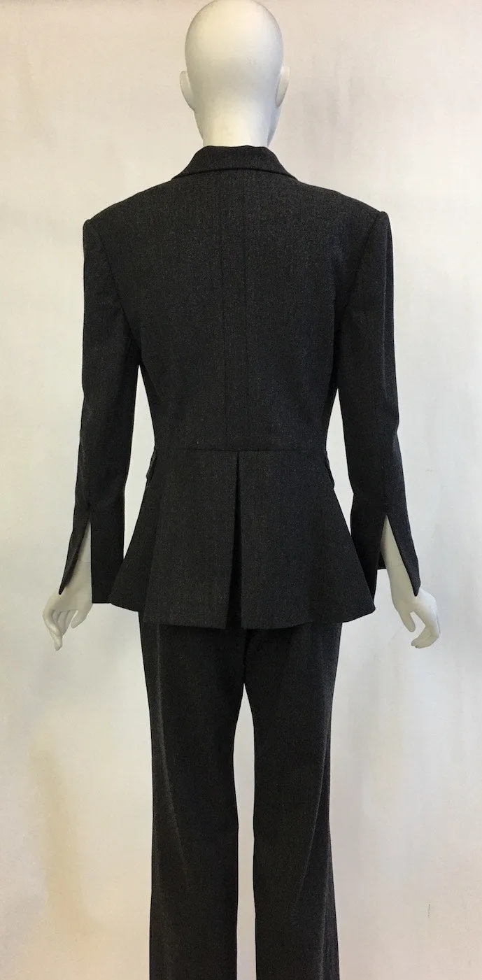 Peak Lapel Jacket with Patch Pockets