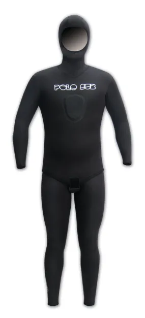 PoloSub Lined Open Cell Black Mens Wetsuit - 2.5mm