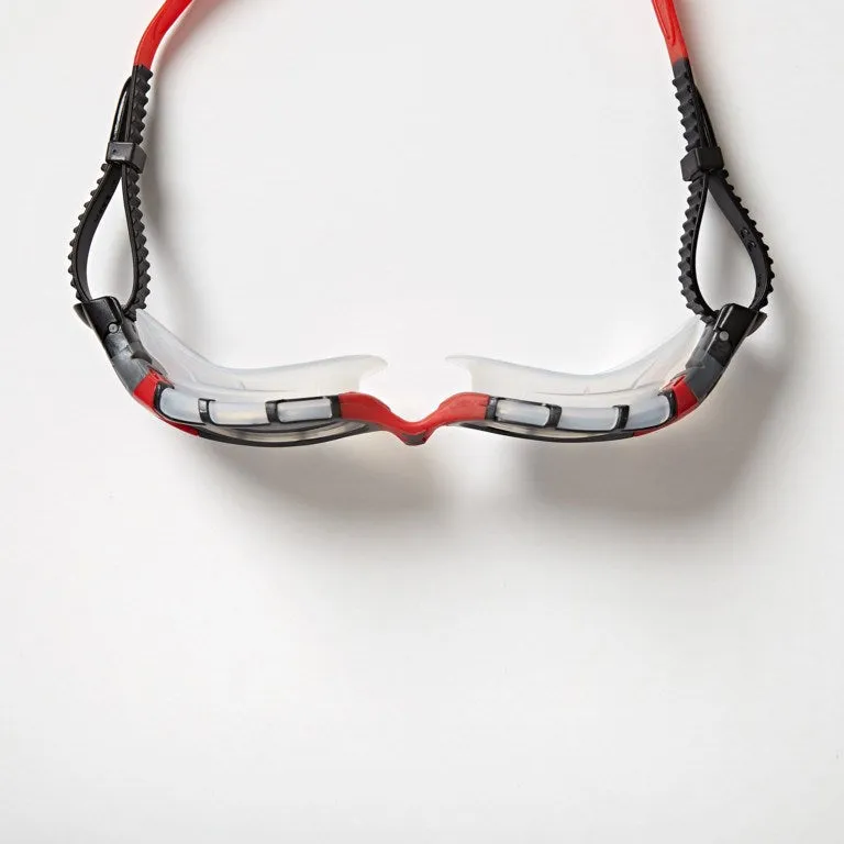 PREDATOR FLEX TITANIUM REGULAR FIT CLEAR RED MIRRORED SMOKE ZOGGS