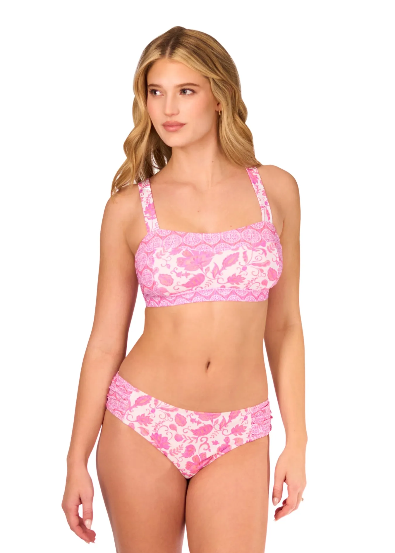 Provence Ruched Bikini Bottom