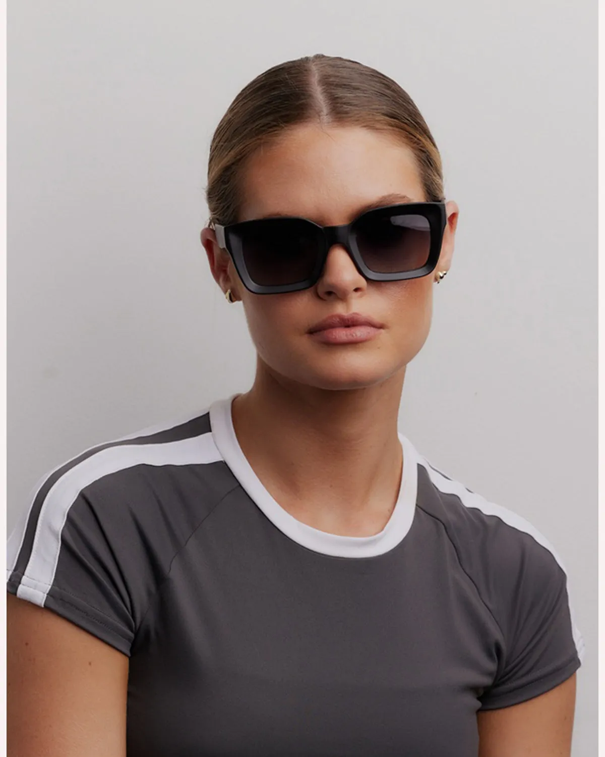 Reality Onassis Sunglasses - Matt Black