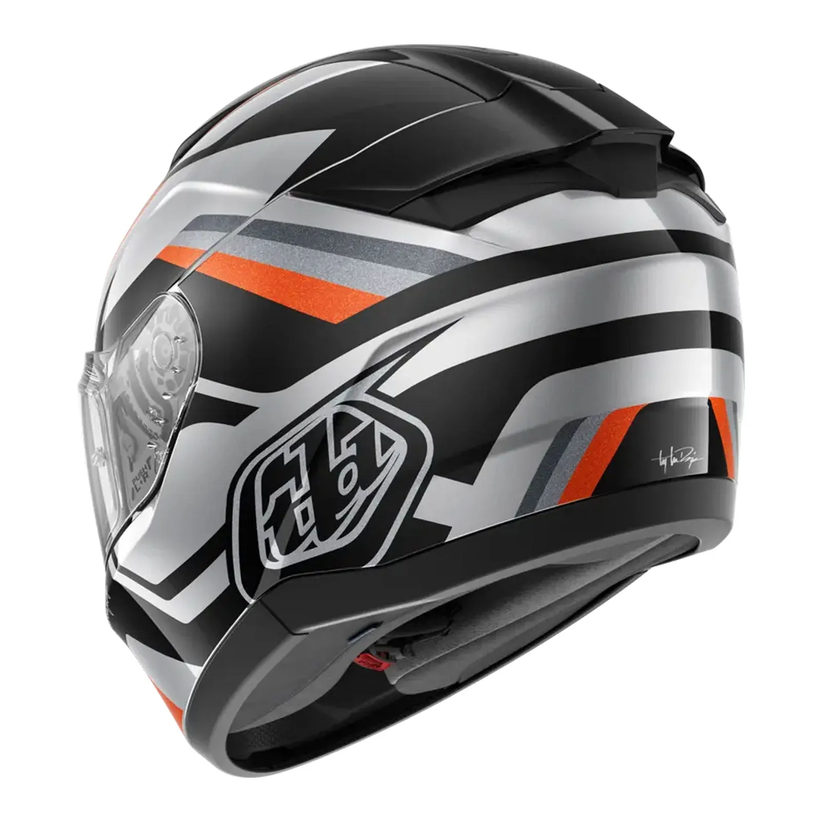 Ridill 2 Full Face Helmet Apex Black Silver Orange