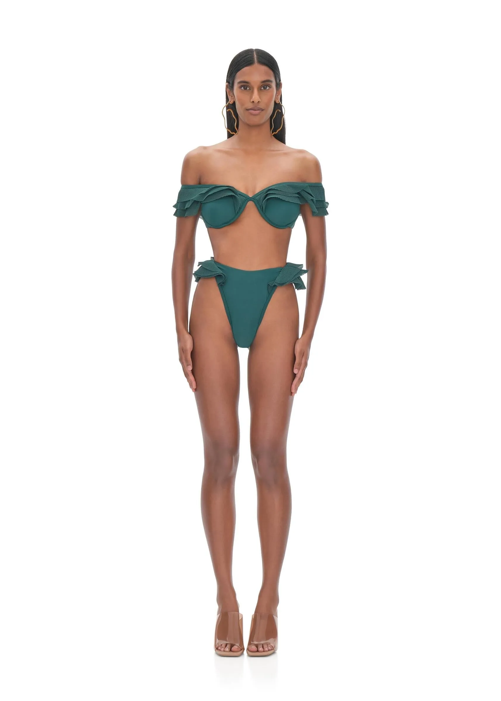 Salama Green High Rise Bikini